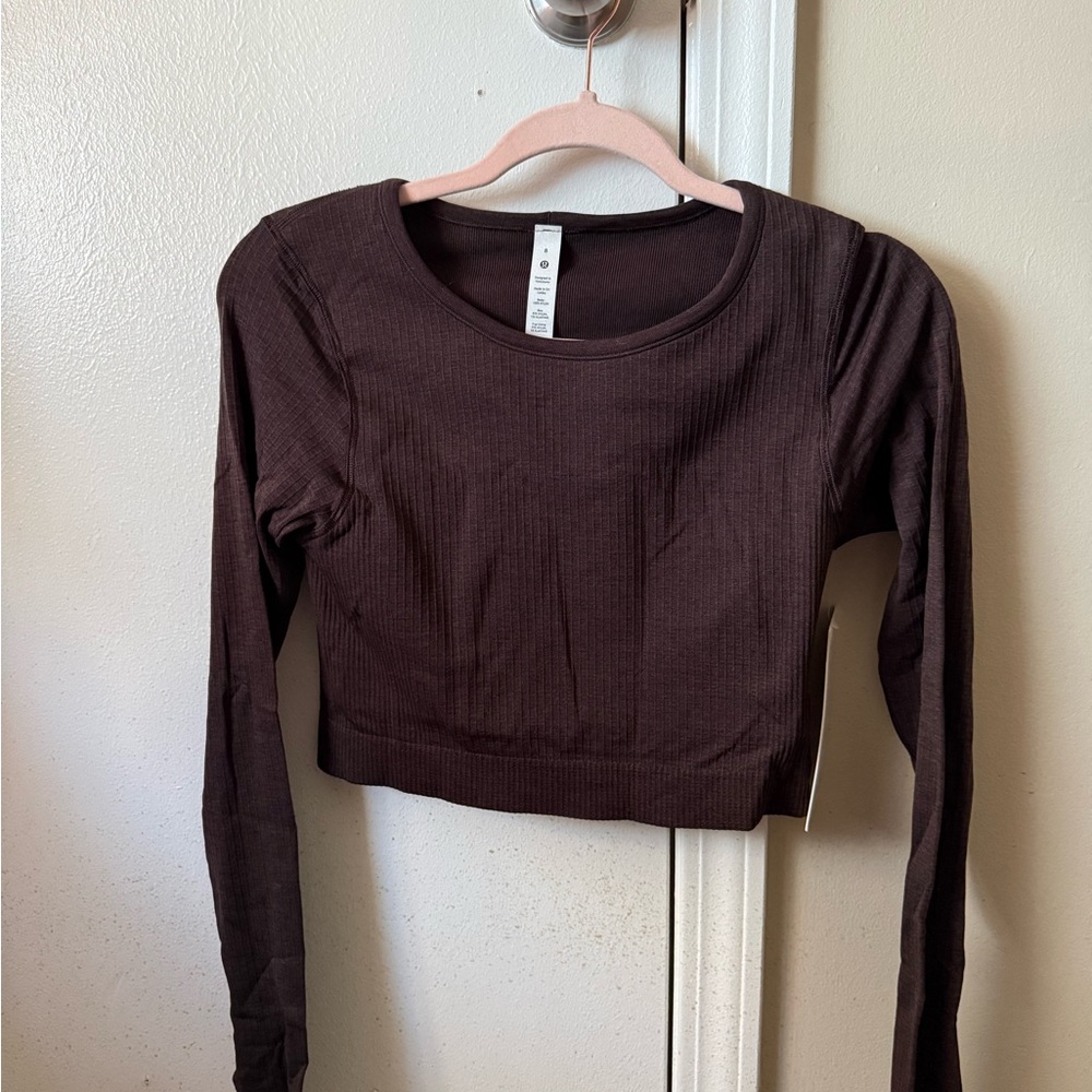 lululemon cropped long sleeve